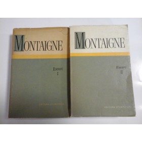 MONTAIGNE  - ESEURI - 2 volume
